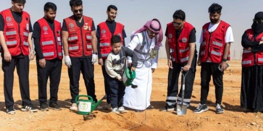 "بيئة الحدود الشمالية" تطلق حملة "موسم التشجير الوطني"