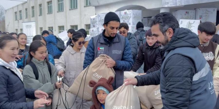 «زايد الإنسانية» تبدأ توزيع حقيبة الشتاء في منغوليا