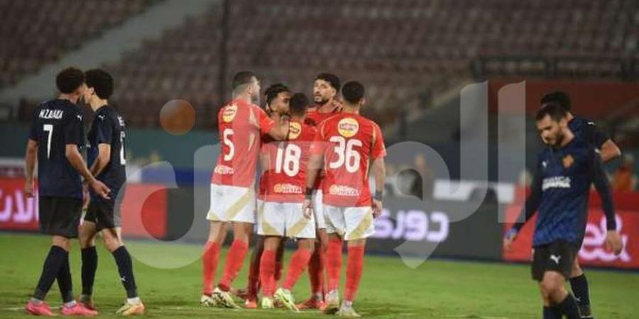 الأهلي يكتسح سيراميكا بالخمسة ويتصدر جدول ترتيب الدوري المصري