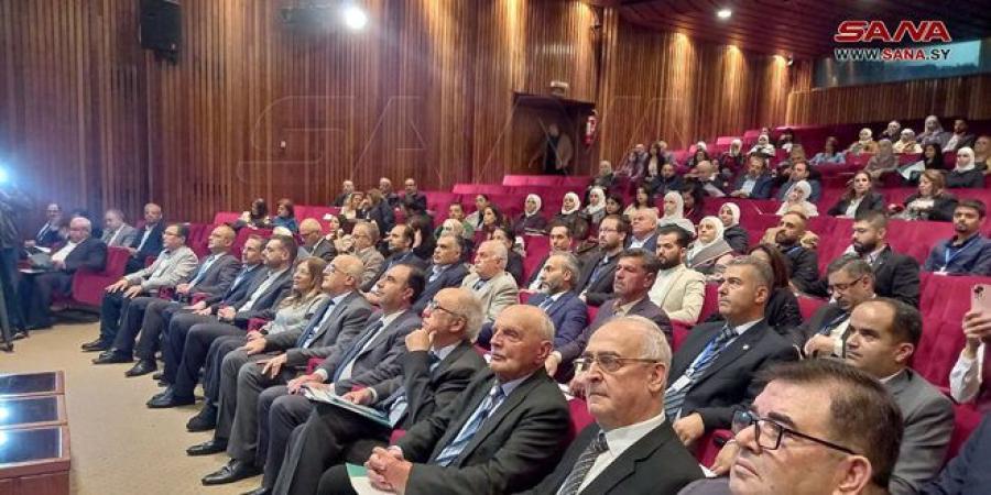 في مكتبة الأسد بدمشق.. انطلاق أعمال المؤتمر الأول للهيئة العامة للتقانة الحيوية