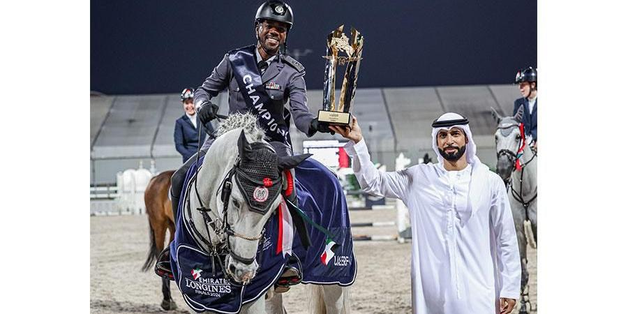 الظاهري يحرز ثنائية نهائي النسخة الـ12 لدوري قفز الحواجز