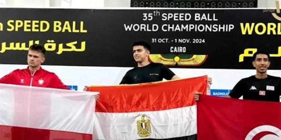 بالفيديو.. مدرب منتخب كرة السرعة: "توجنا بالبطولة بفضل مجهود أولادنا"