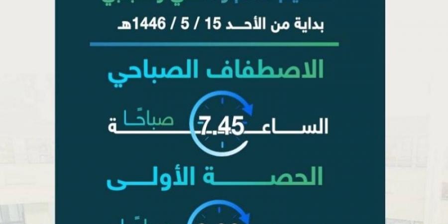 "تعليم تبوك" تعلن عن مواعد الدوام الشتوي في المدارس